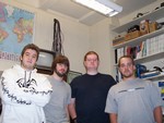Former Executive Board: President Jim Slocum (KC2OSZ), Vice President Adam Melber (K2HAV), Secretary Scott 
