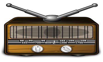 Image of a simple radio